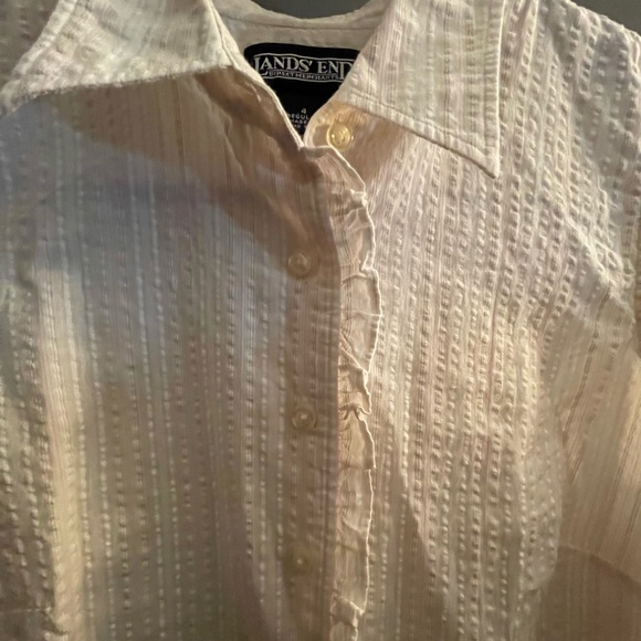 Lands End Direct Merchant Women’s Sleeveless Top Size 4 Regular - Picture 2 of 11